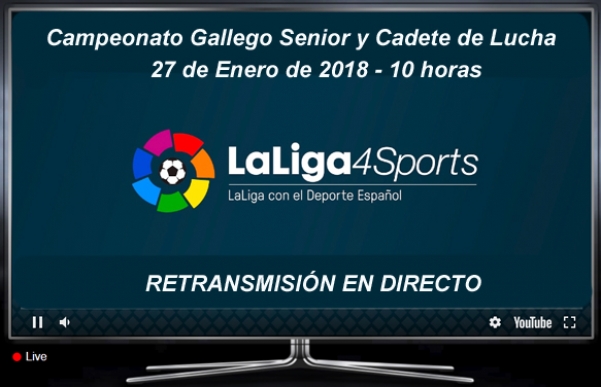 Retransmisión del Campeonato Gallego de Lucha