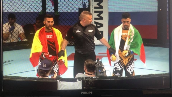 Enrique Hecher Medalla Bronce Cto. Mundo de MMA