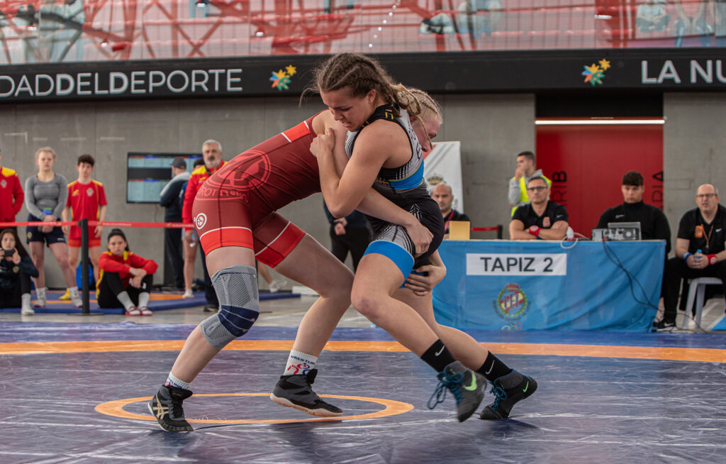 Ainara Portillo, durante el Jóvenes Promesas del año pasado