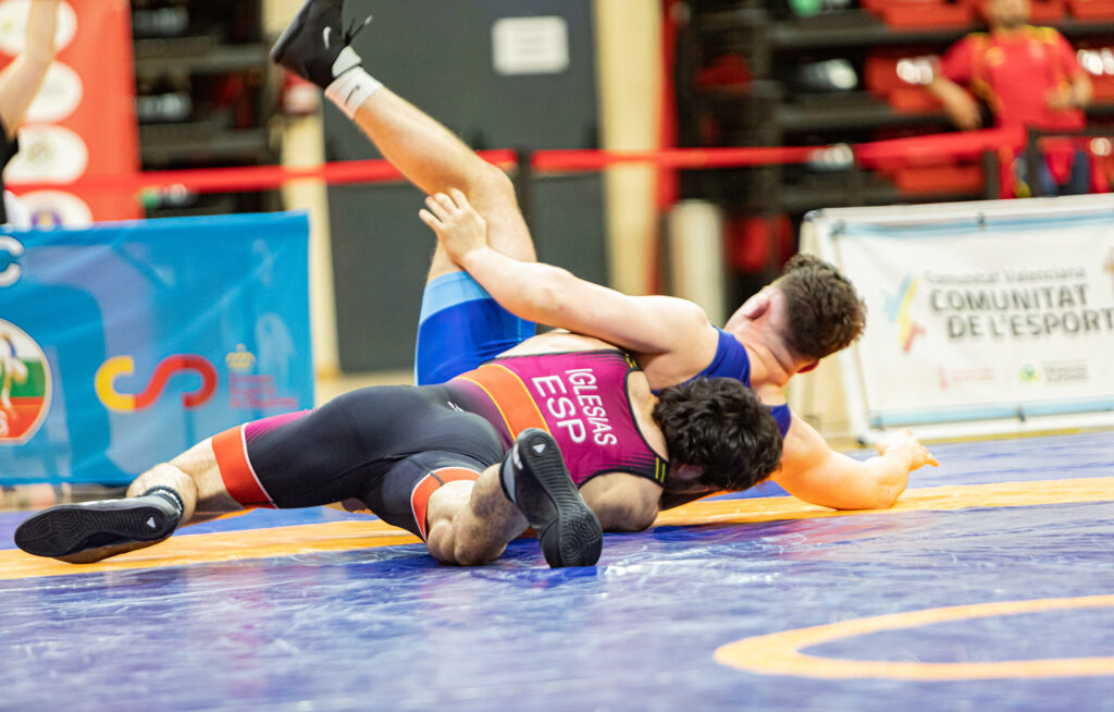 Gabriel Iglesias, durante el torneo Jóvenes Promesas donde consiguió el oro