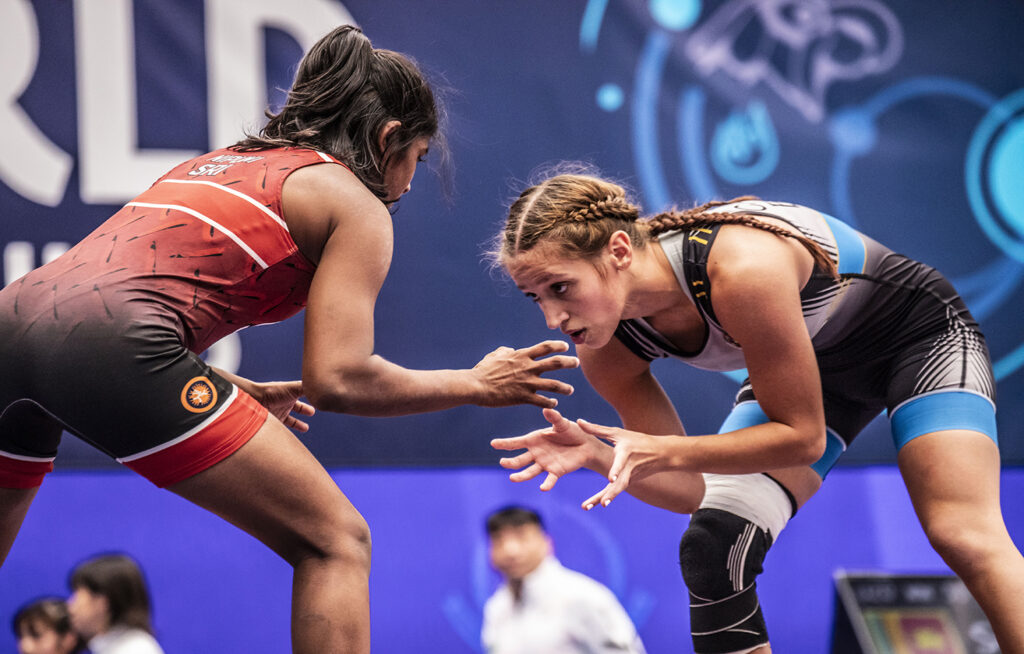 María Cazalla logró la primera victoria de la libre femenina