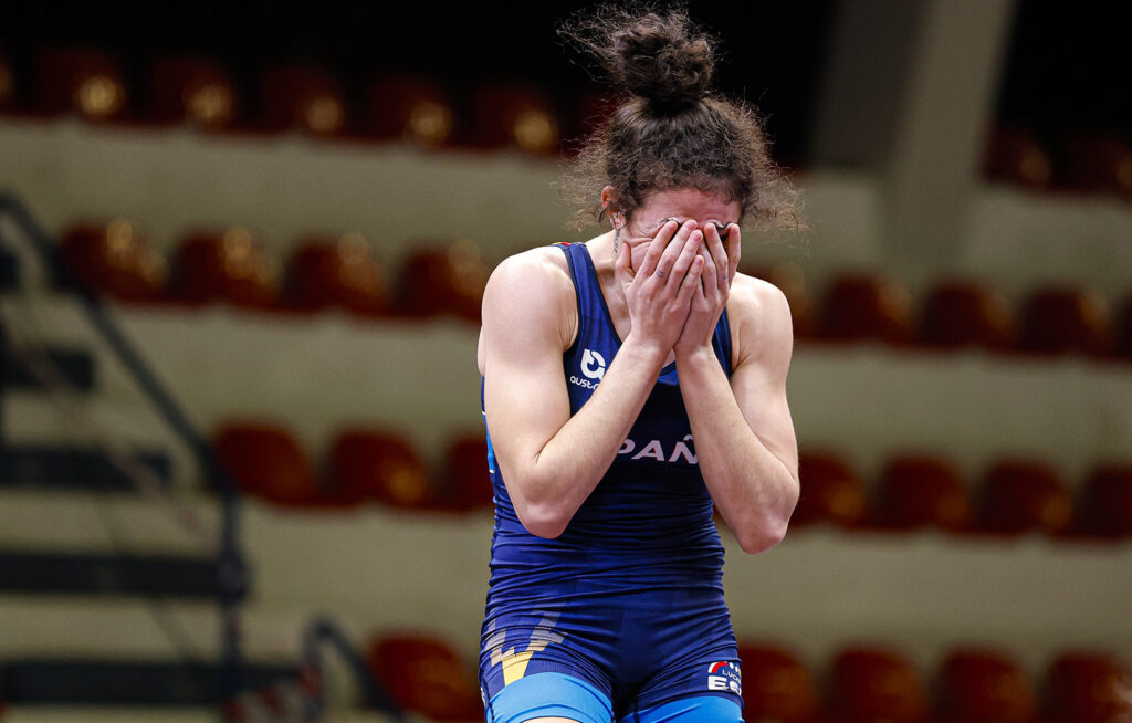 Carla, emocionada tras lograr el bronce en Tirana